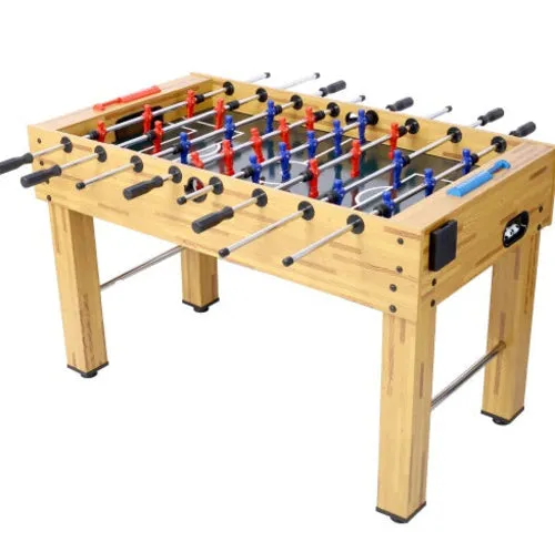 54-Inch Hurricane Foosball Table For Family Game Rooms With Light