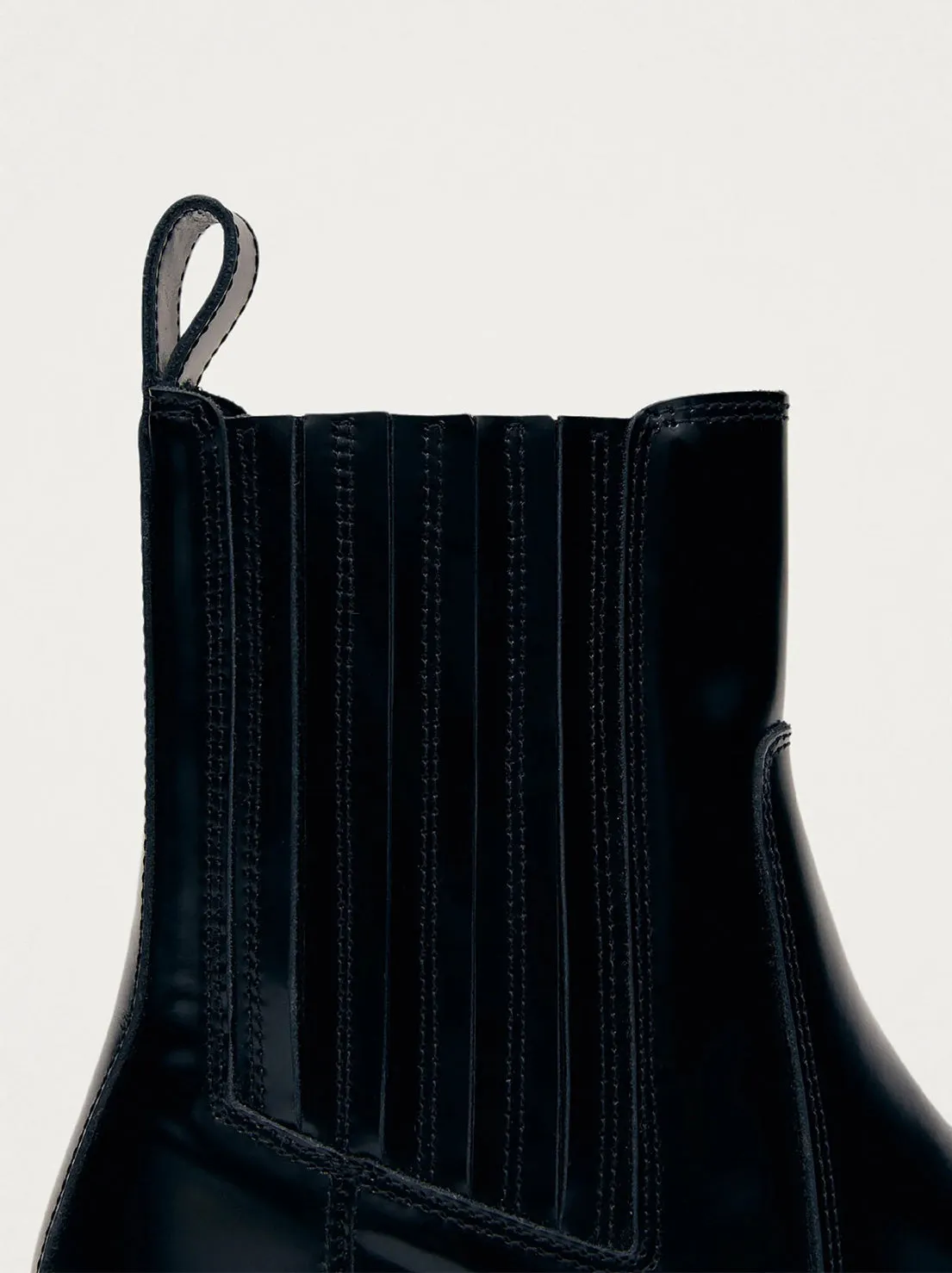 Alohas - Denver Ankle Boot - Black Leather