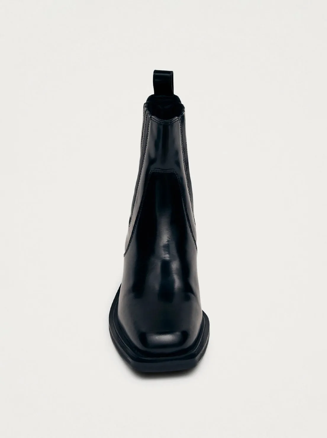 Alohas - Denver Ankle Boot - Black Leather