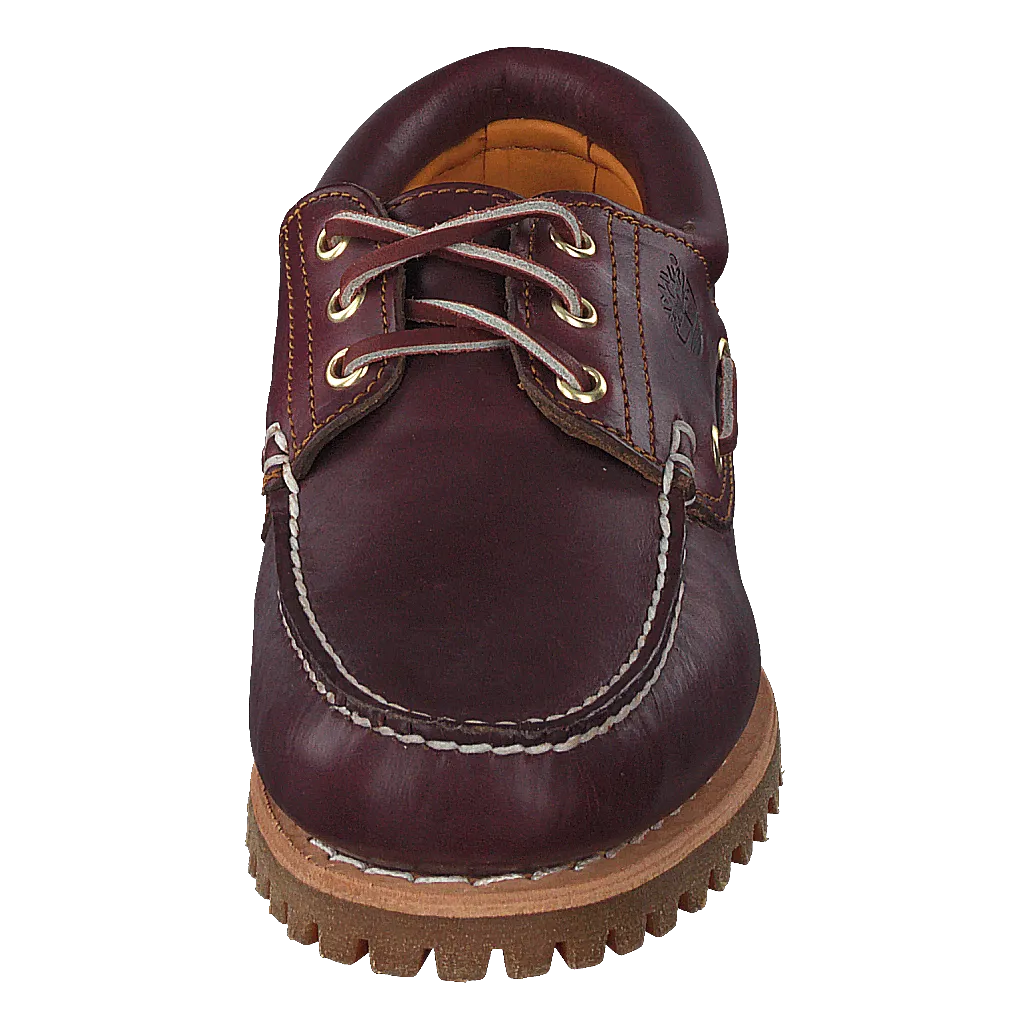 Authentics 3 Eye Classic Burgundy Pull Up