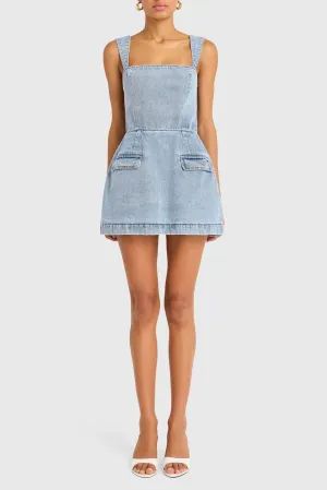 Bethany Skort Romper in Destiny Wash