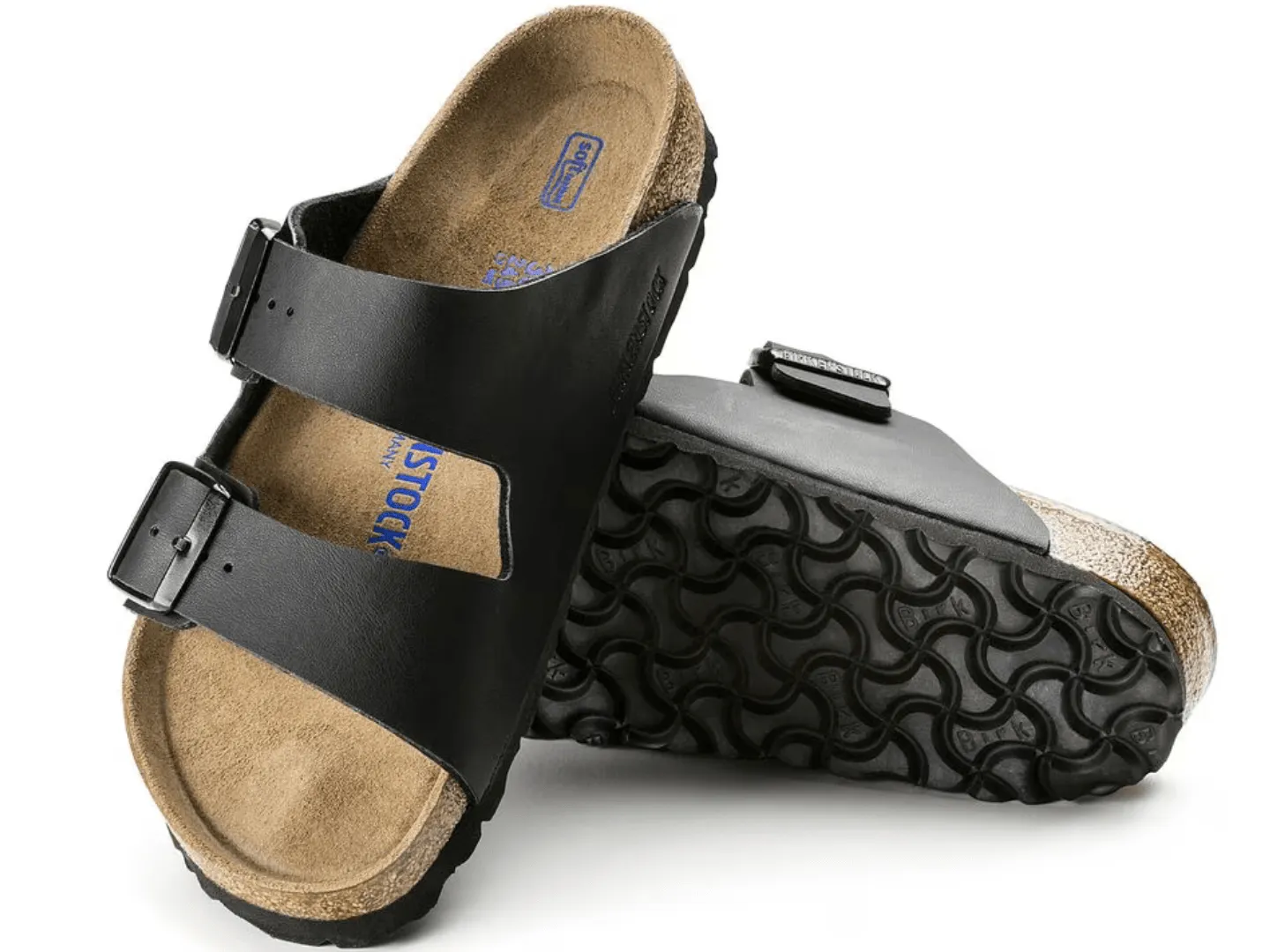 Birkenstock: Arizona SFB Black BFLOR