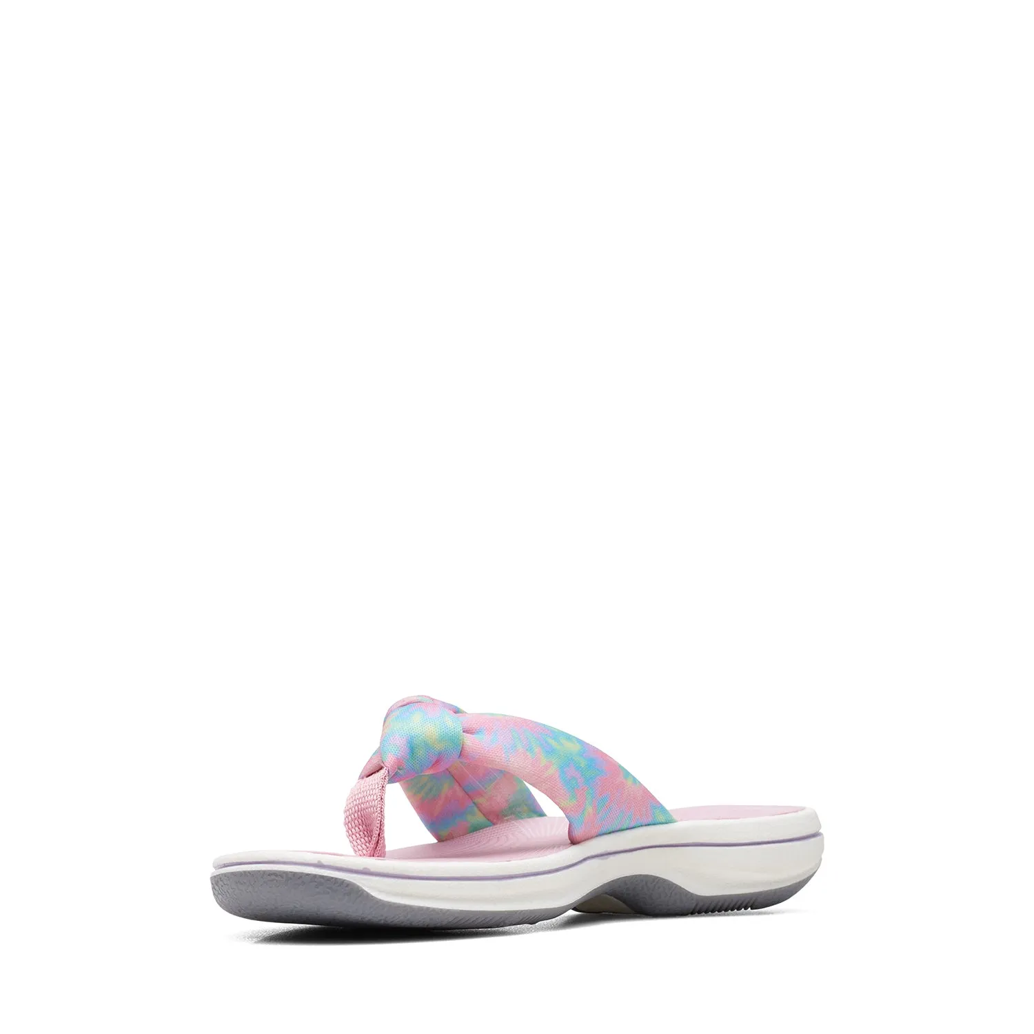 CLARKS GIRLS BRINKLEY TYE  KID. (STANDARD FIT)