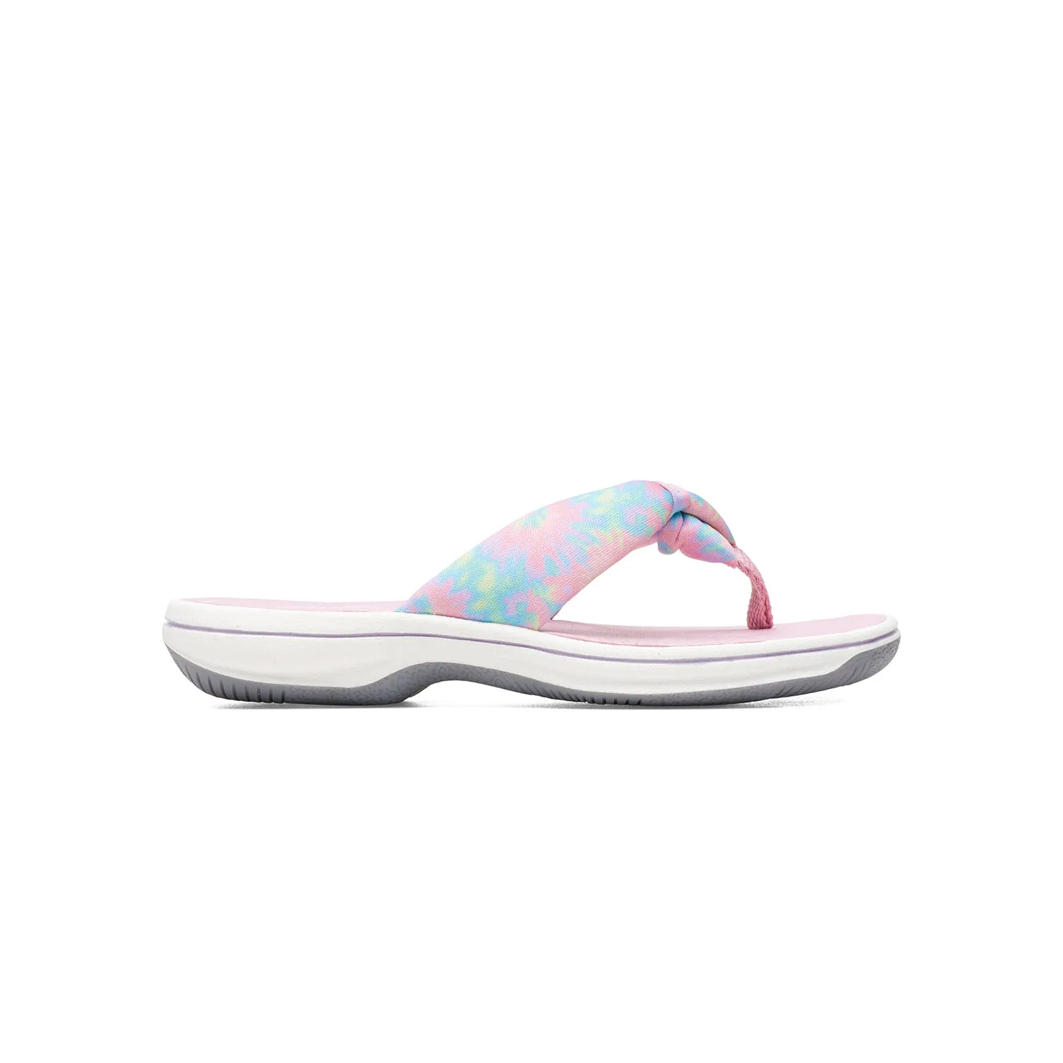 CLARKS GIRLS BRINKLEY TYE  KID. (STANDARD FIT)
