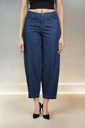 Denim Cone Trousers
