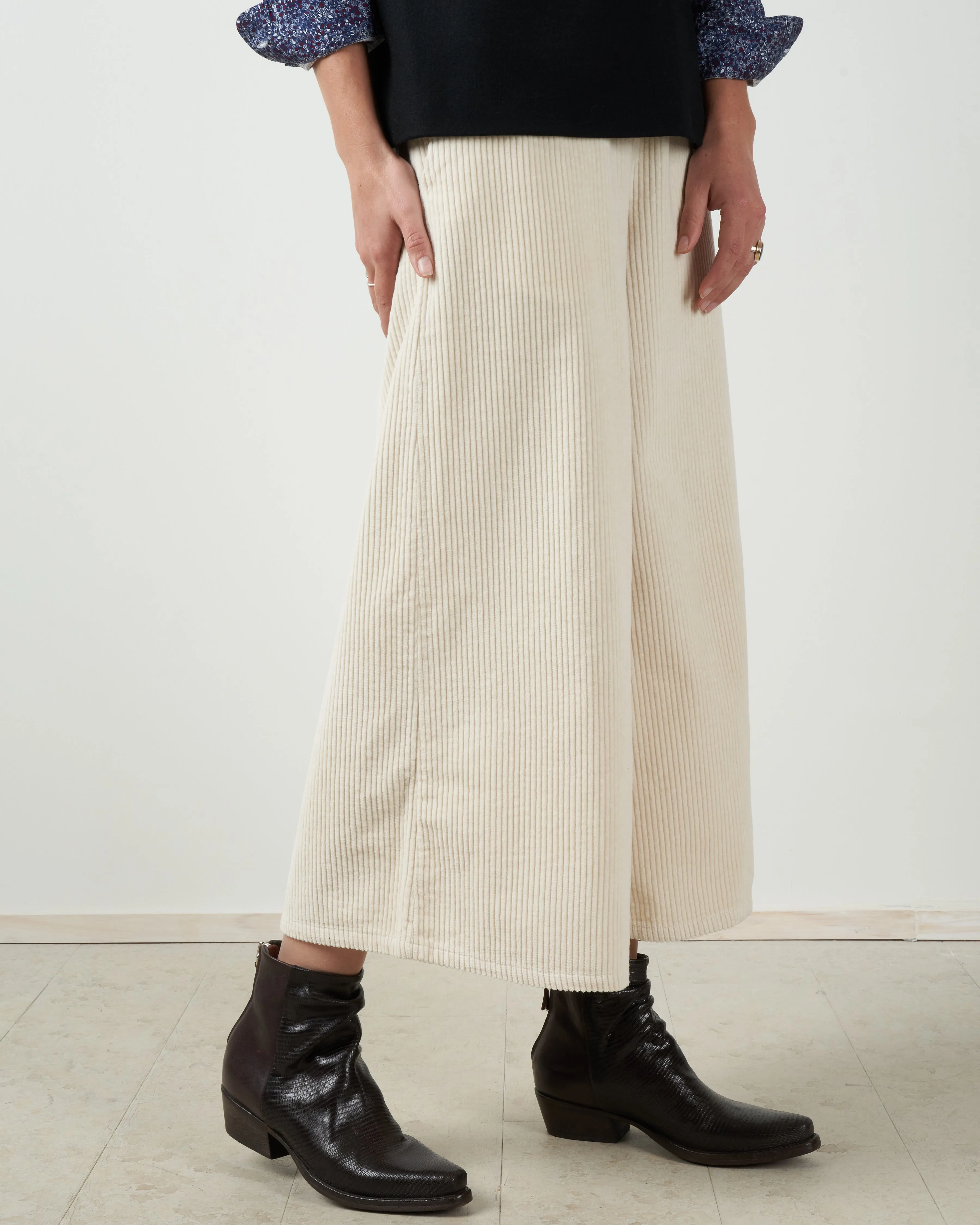 elle pant - winter white