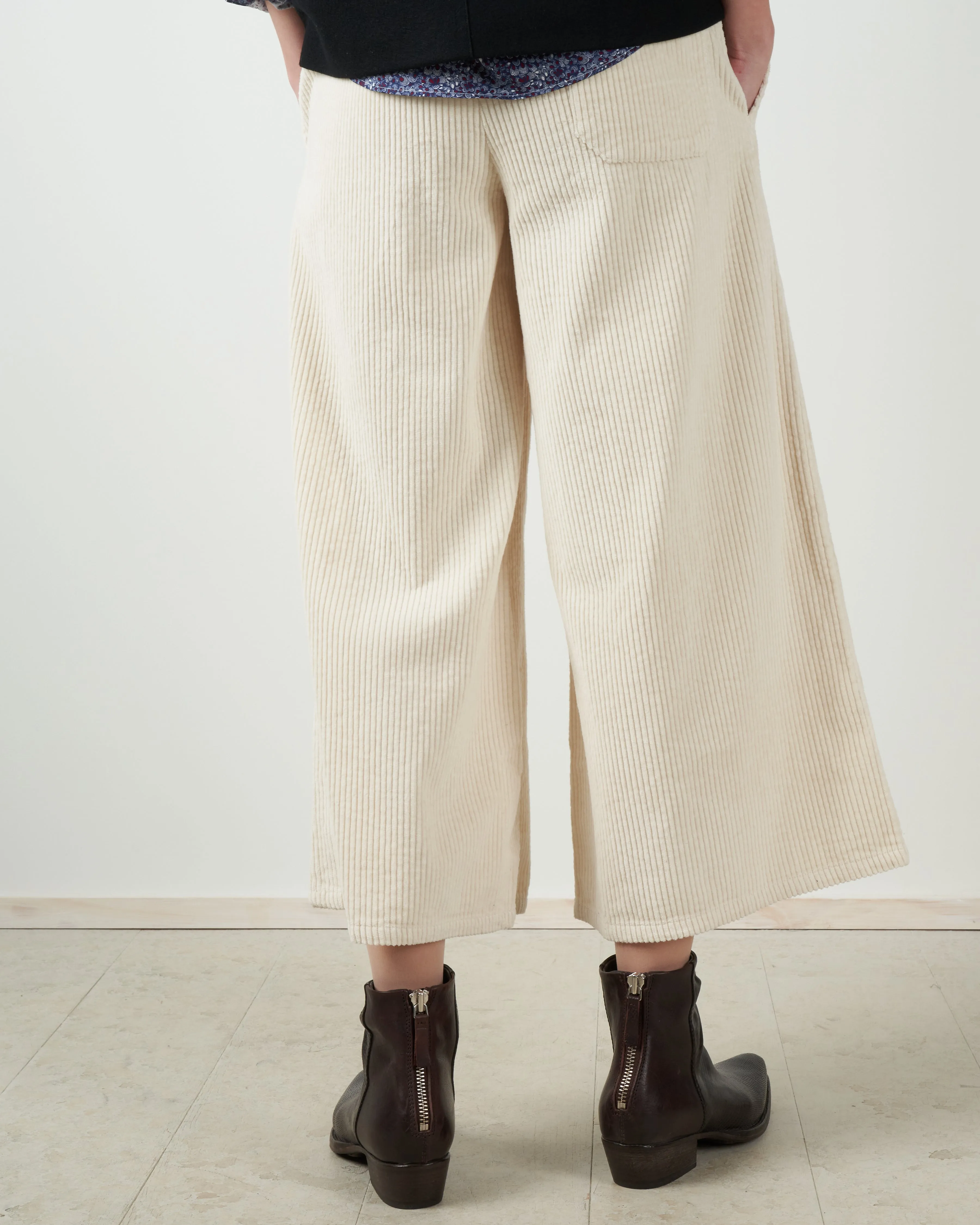 elle pant - winter white