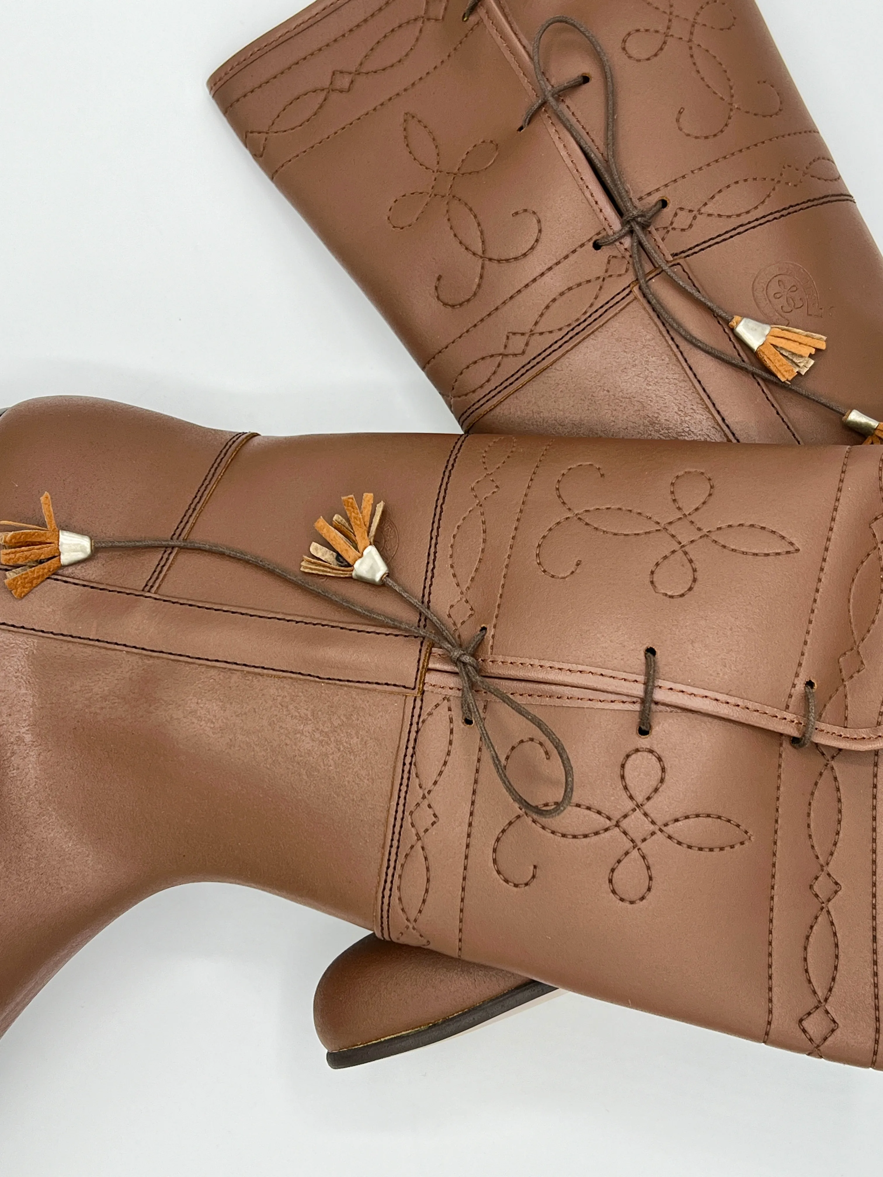 Equestrian Midcalf Leather Boot
