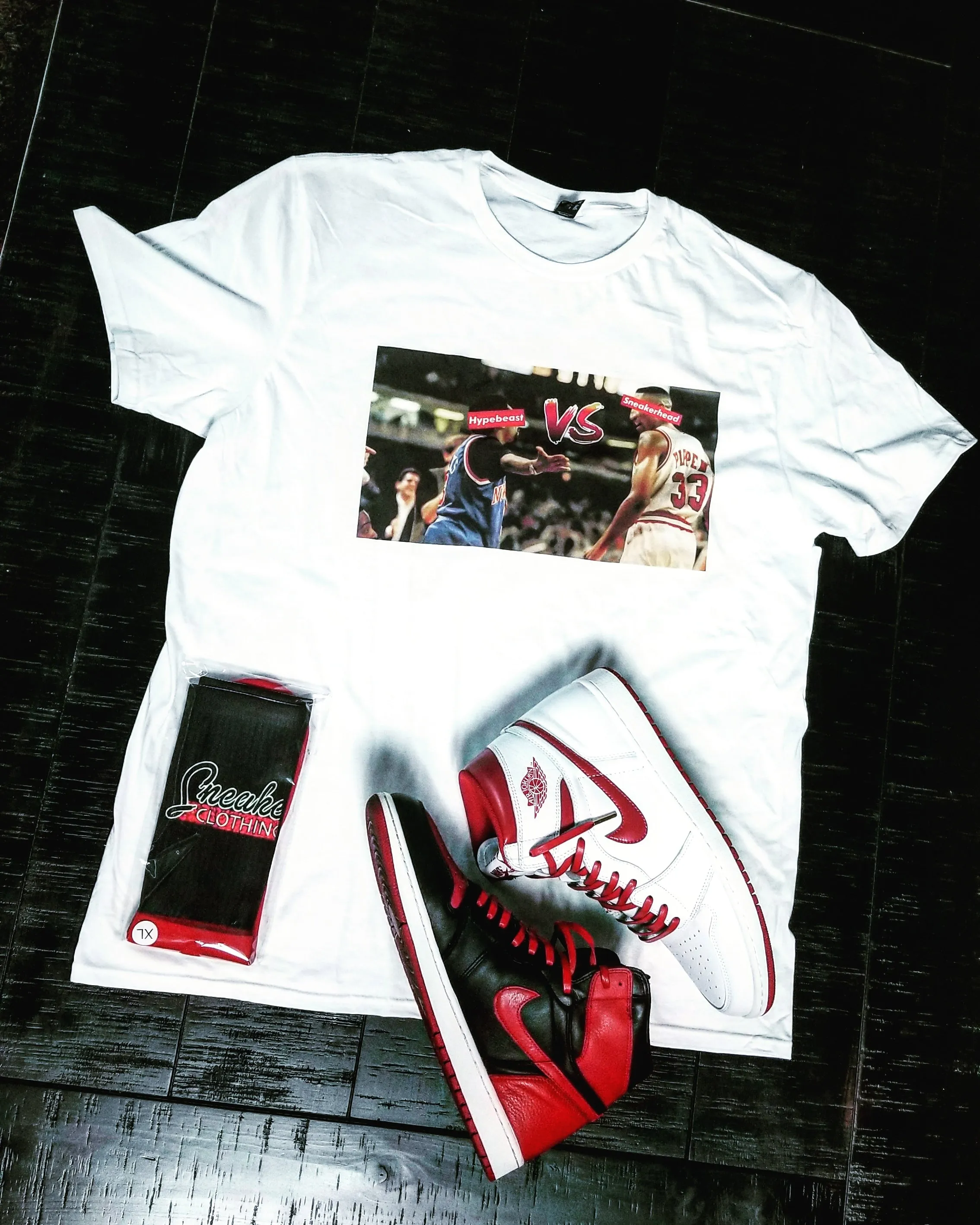 Exclusive SNEAKERHEAD vs HYPEBEAST 2.0 Shirt (sample)
