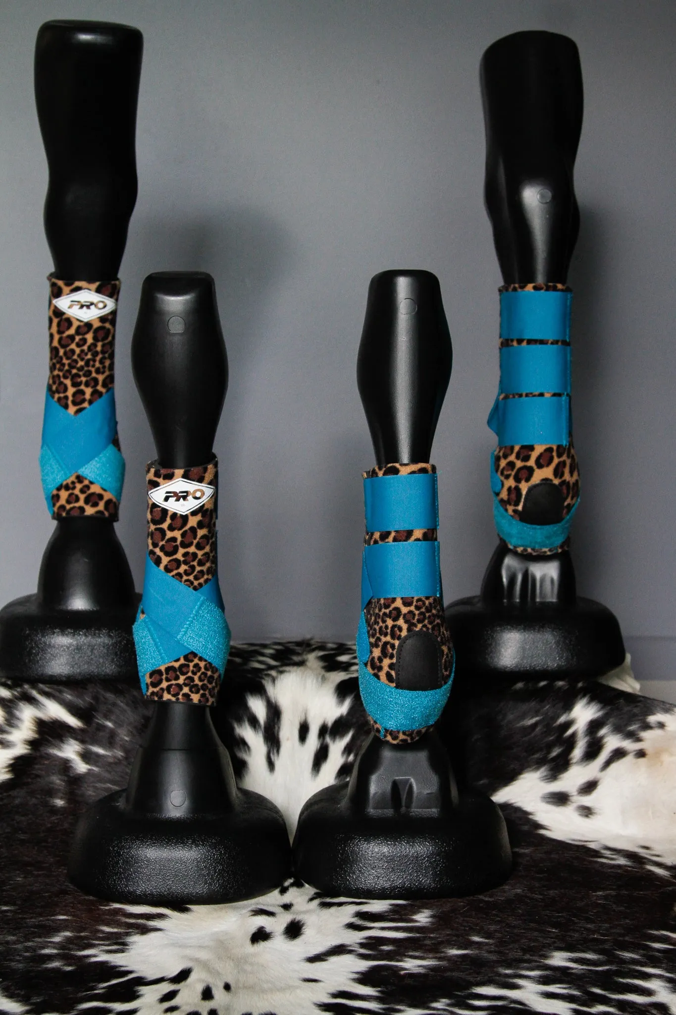 H20 Front & H20 Rear Cheetah Sports Support - Turquoise