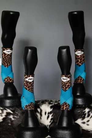 H20 Front & H20 Rear Cheetah Sports Support - Turquoise