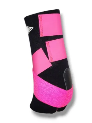 H20 Front - Black with Pink Straps