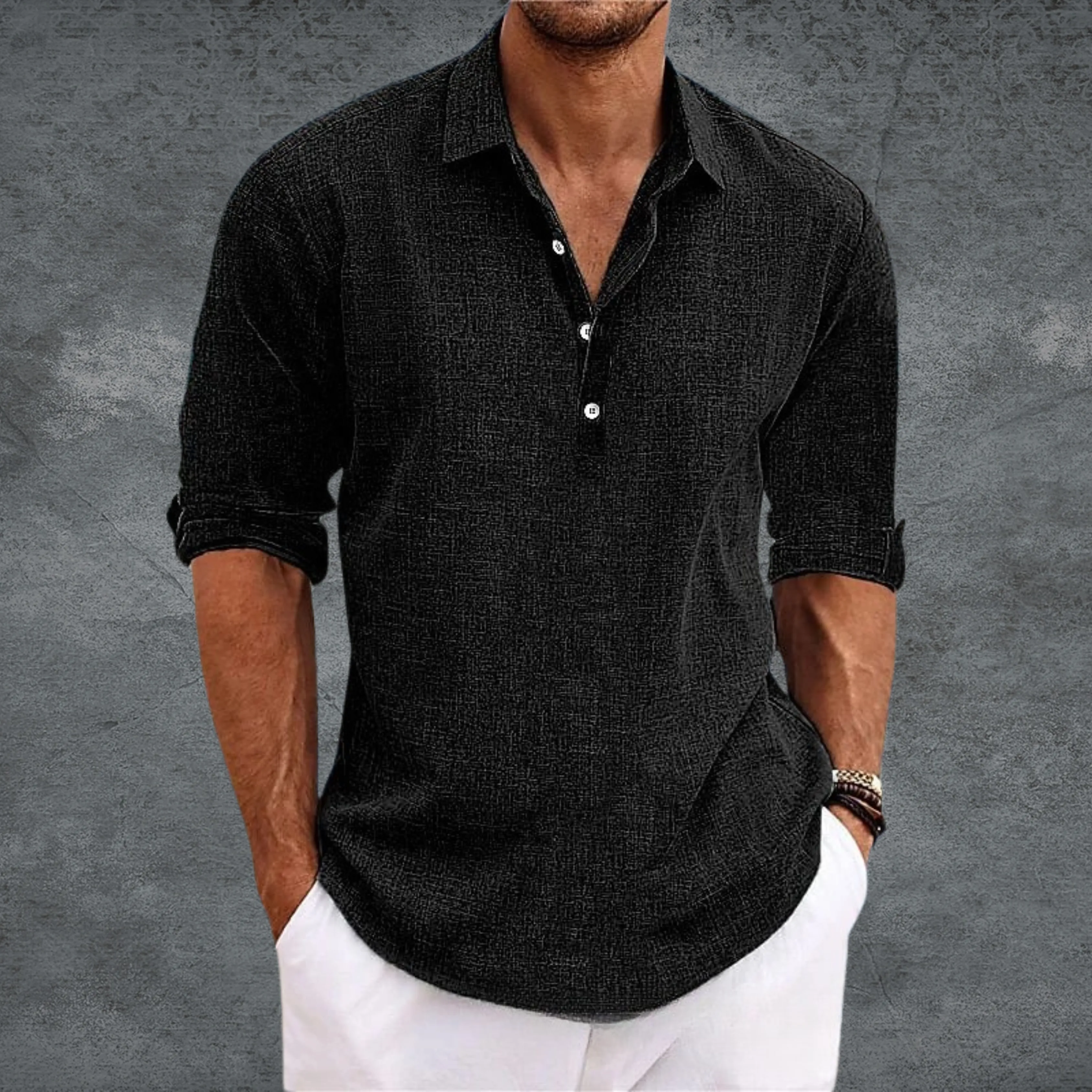 Hugo™ | Stylish Linen Shirt