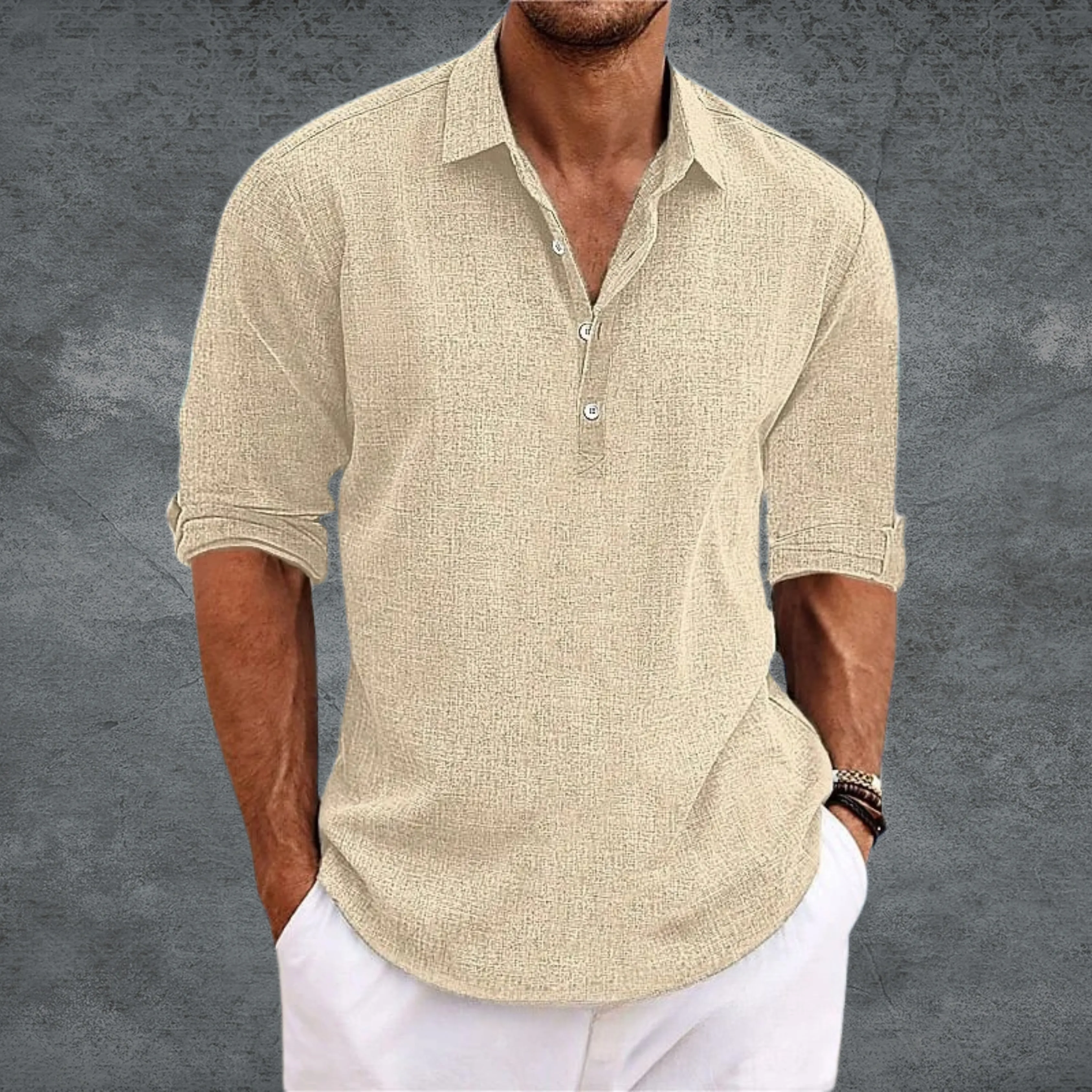 Hugo™ | Stylish Linen Shirt