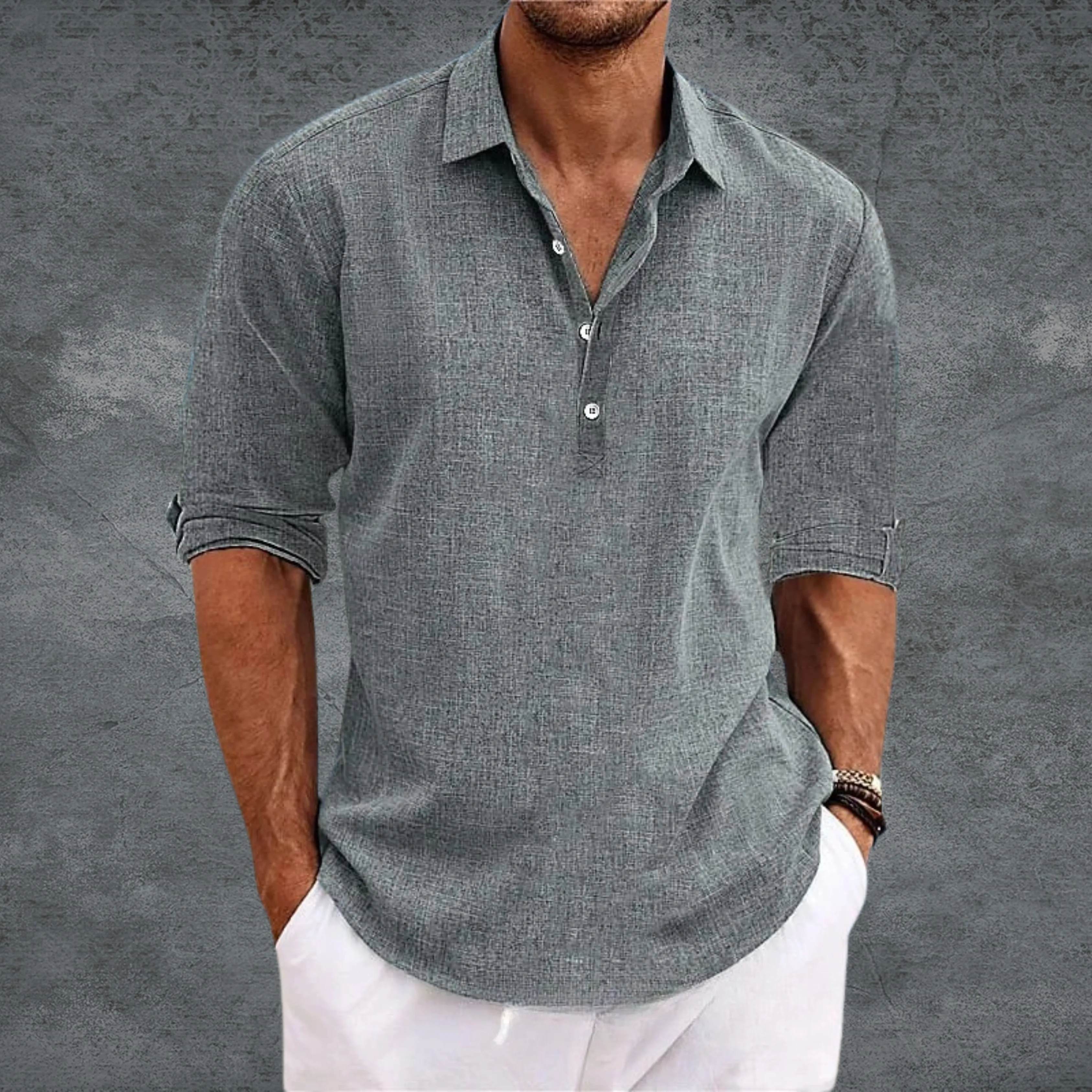 Hugo™ | Stylish Linen Shirt