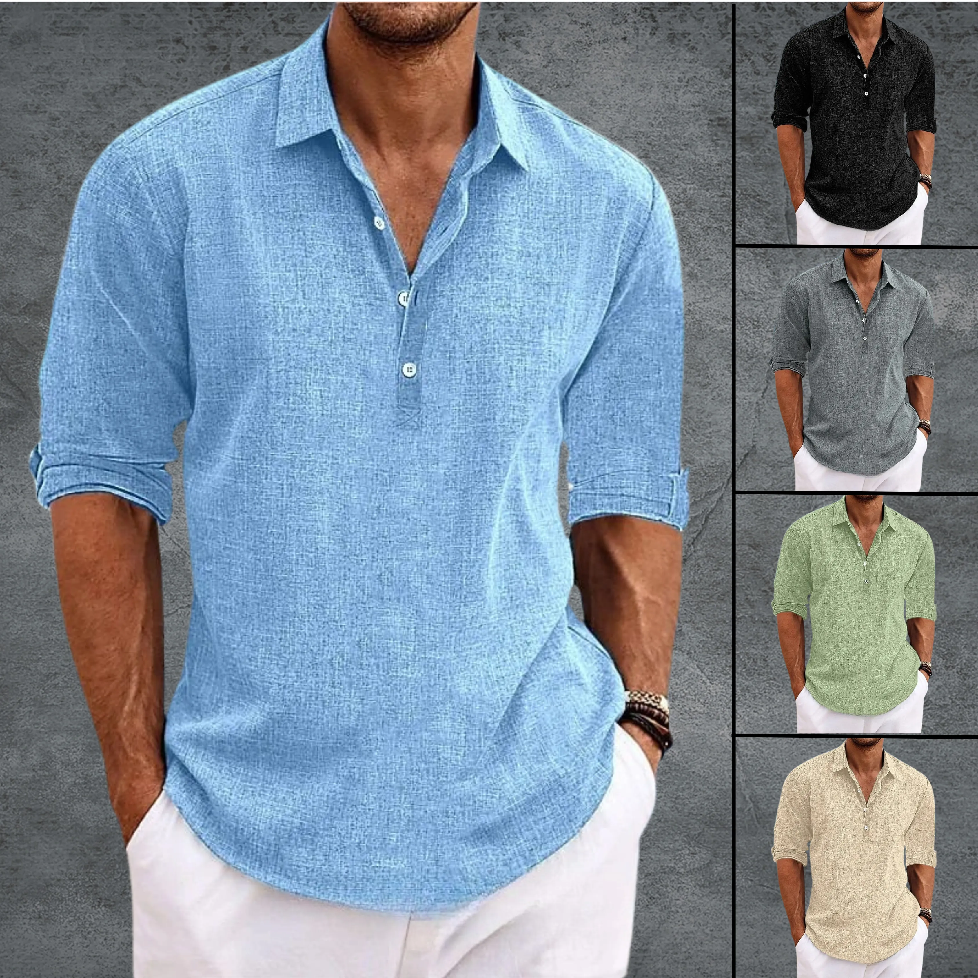 Hugo™ | Stylish Linen Shirt