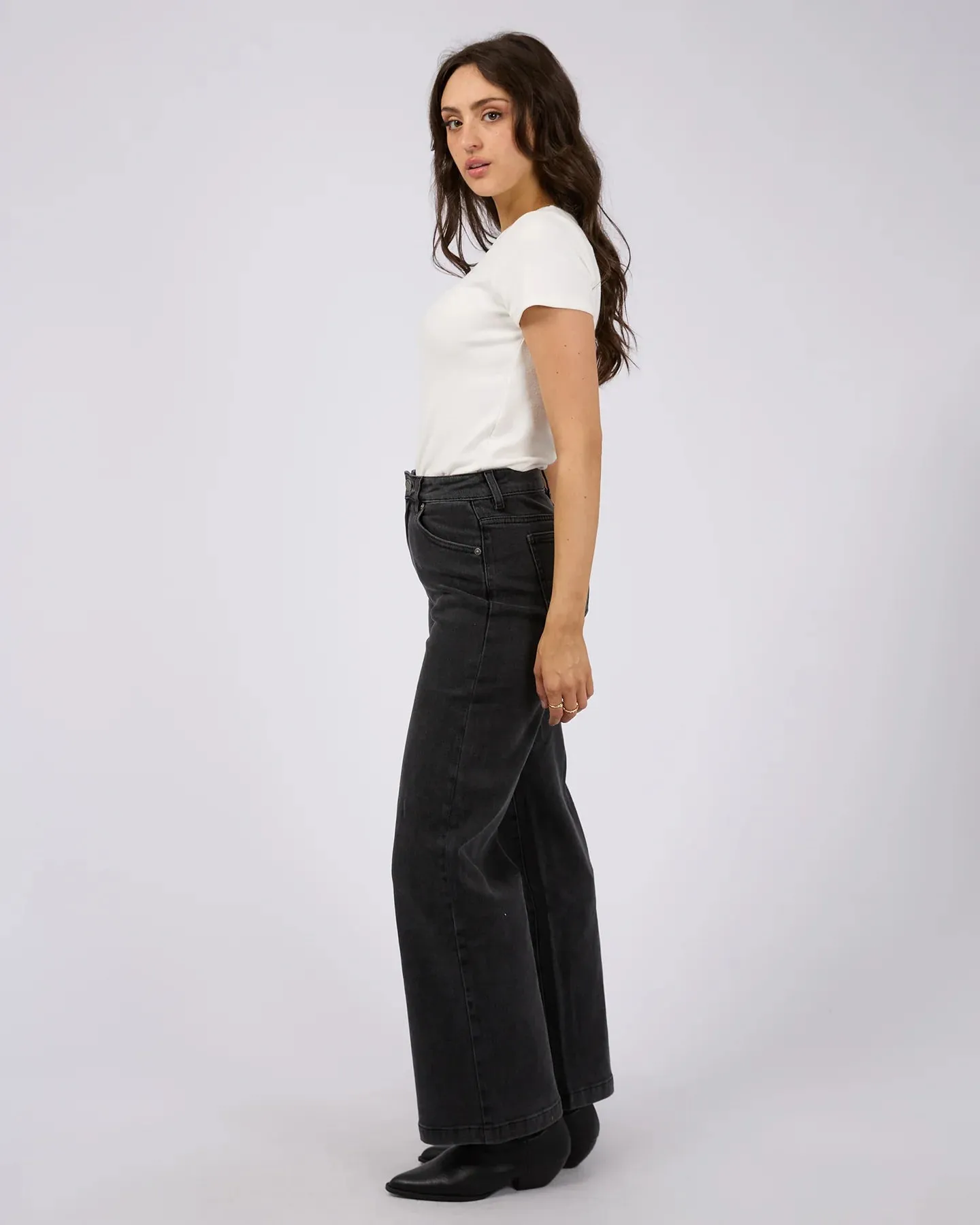 Jacqui Wide Leg Black