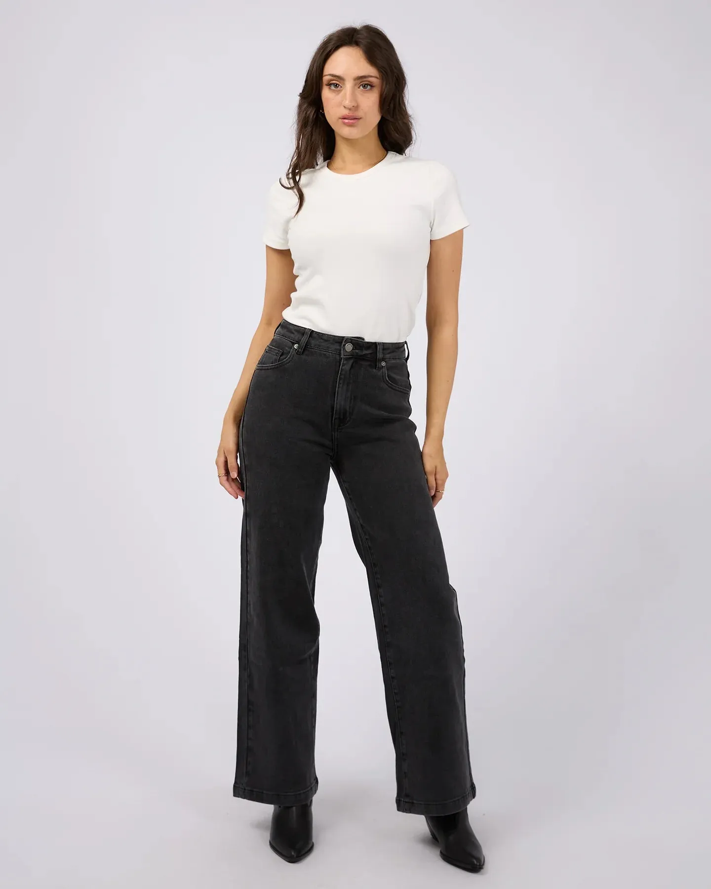 Jacqui Wide Leg Black