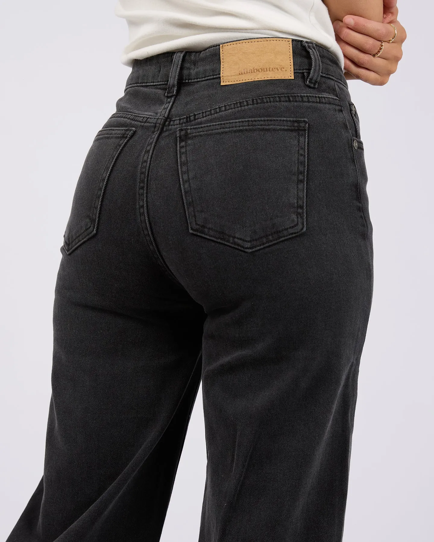 Jacqui Wide Leg Black