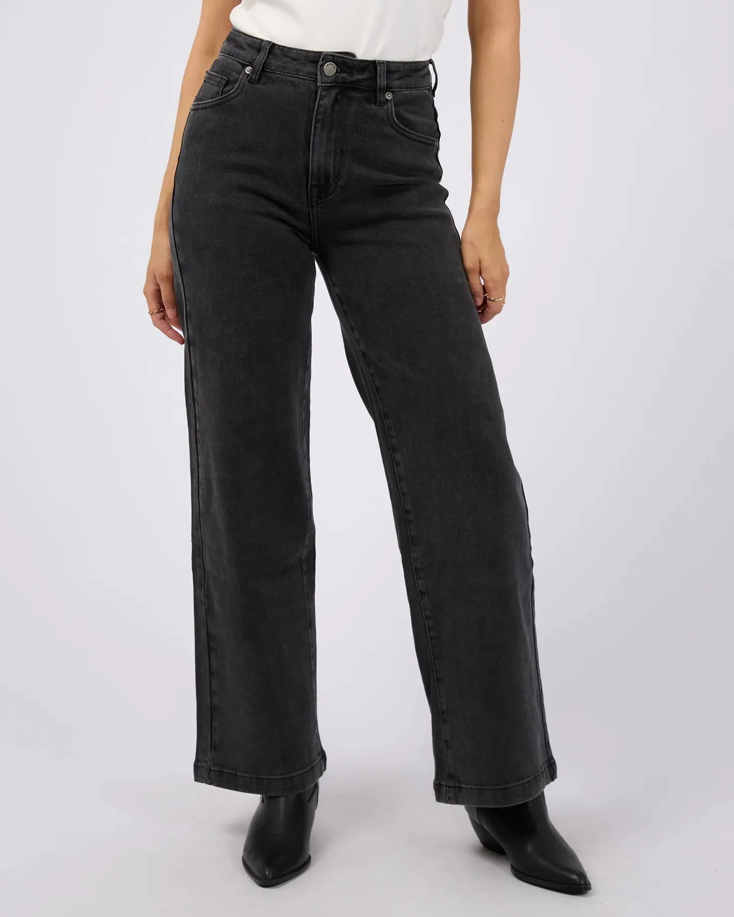 Jacqui Wide Leg Black
