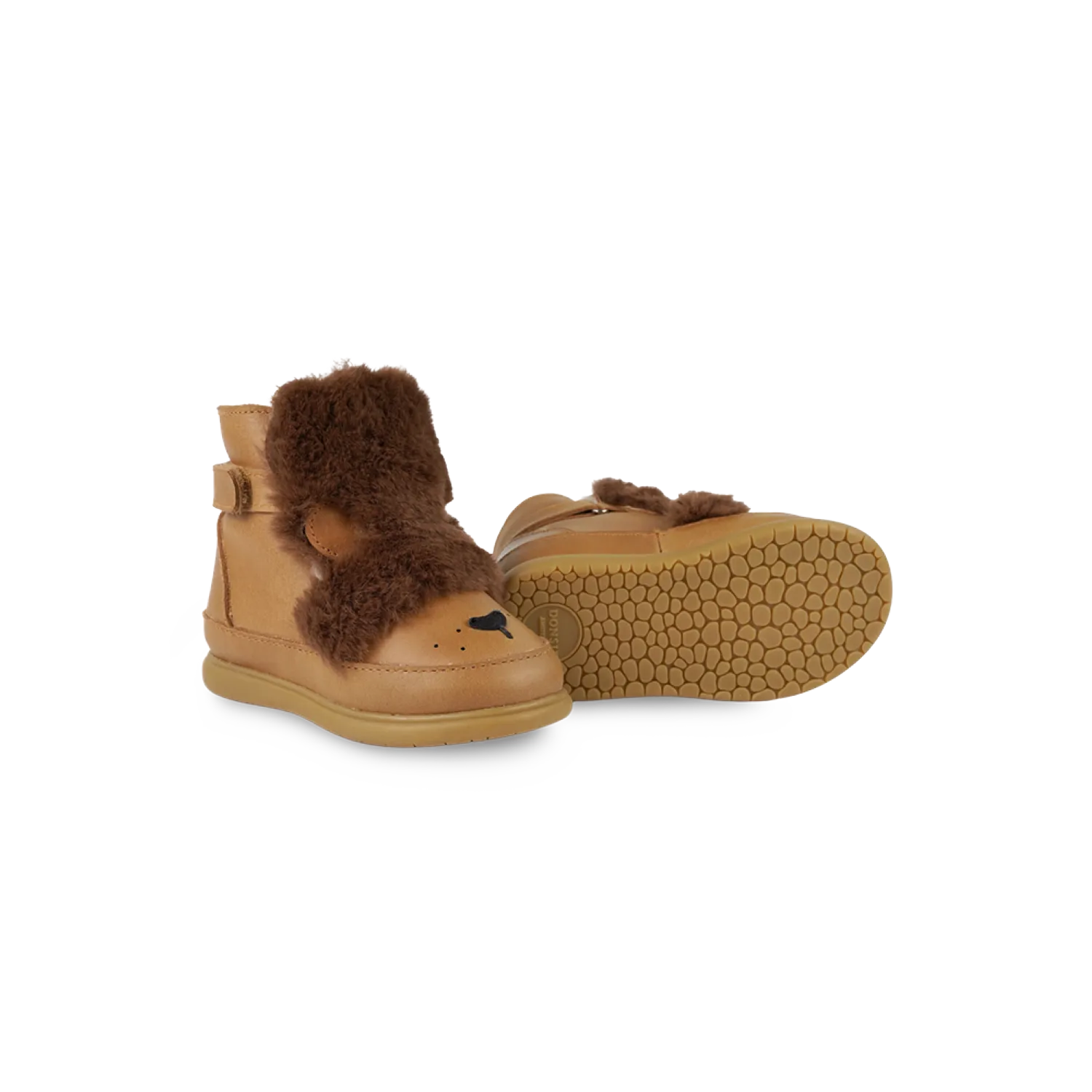Kapi Exclusive Booties | Leo | Camel Classic Leather