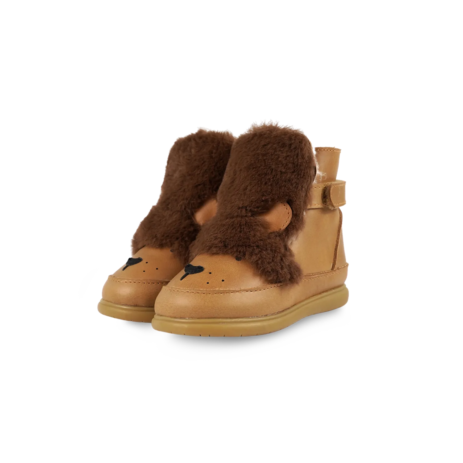 Kapi Exclusive Booties | Leo | Camel Classic Leather
