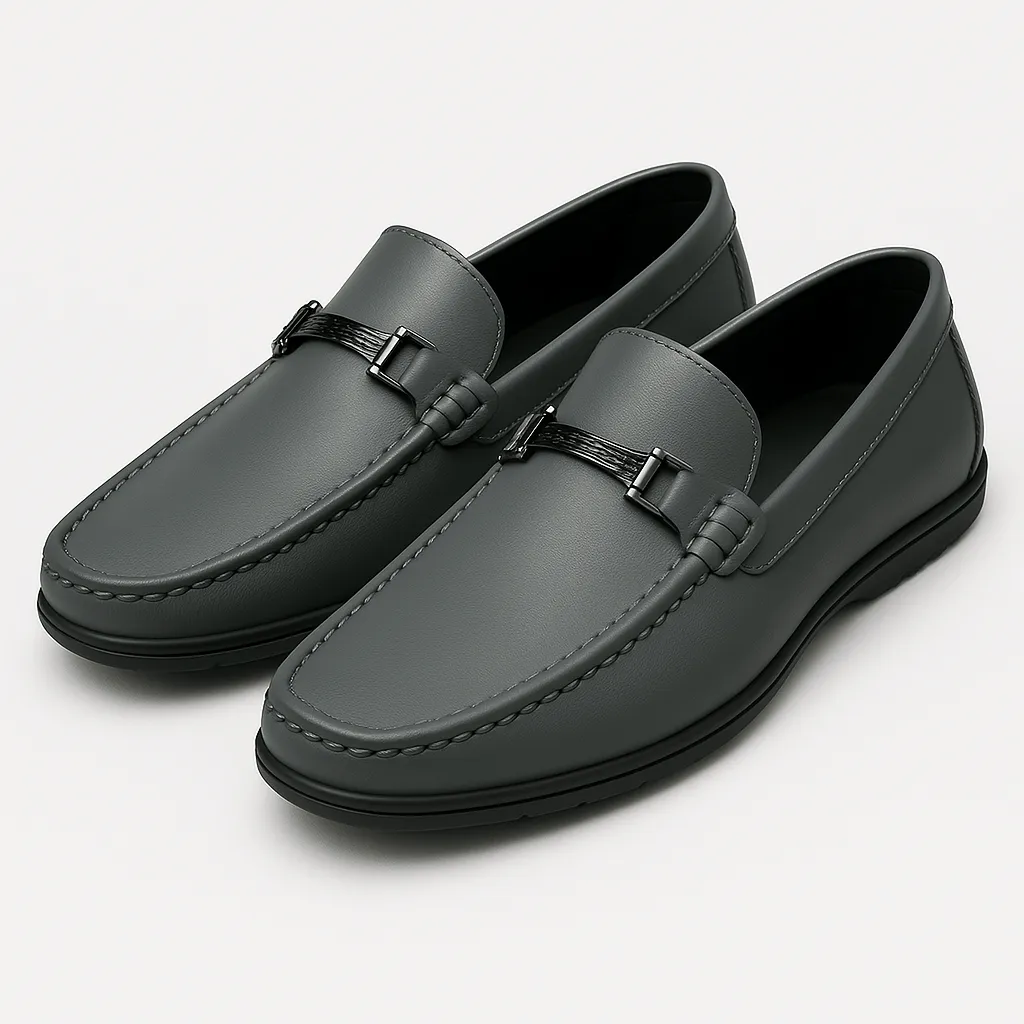 LumiNovi | The Business Leather Loafers