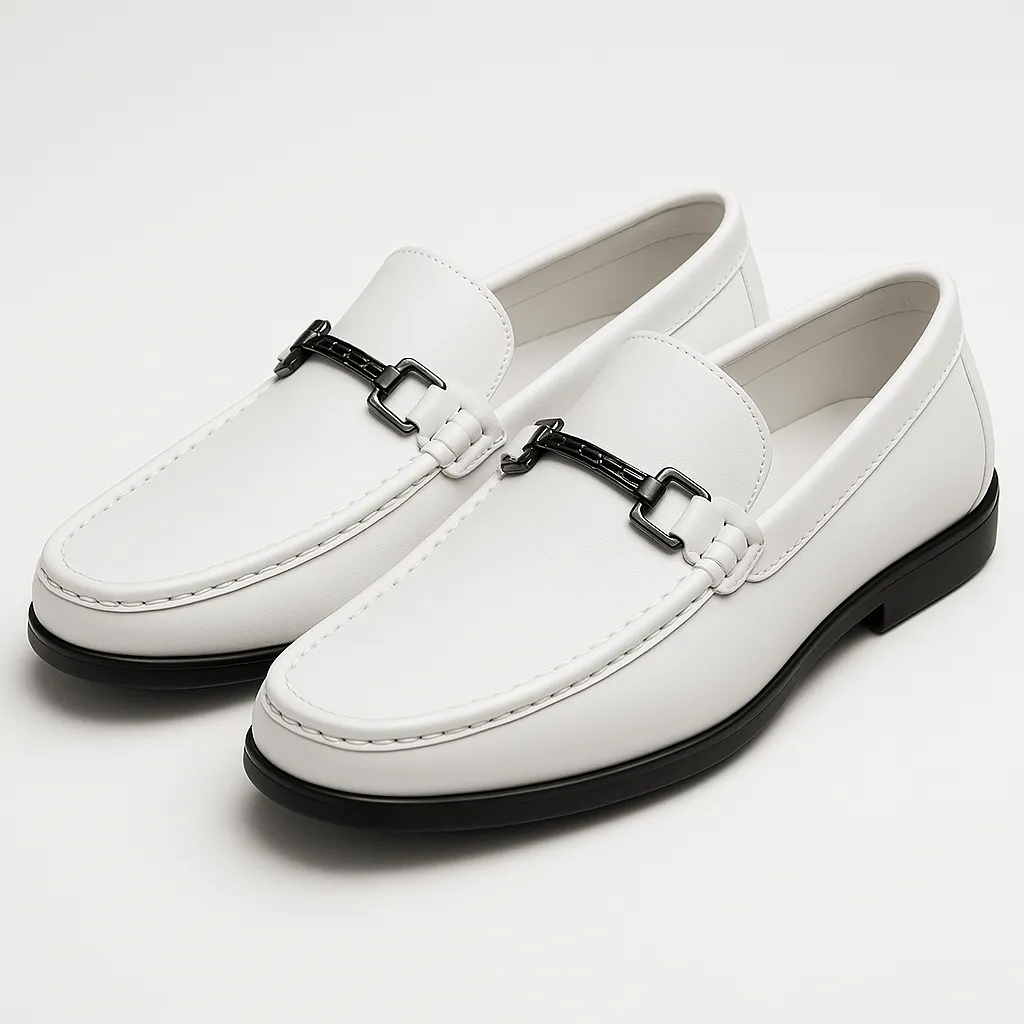 LumiNovi | The Business Leather Loafers