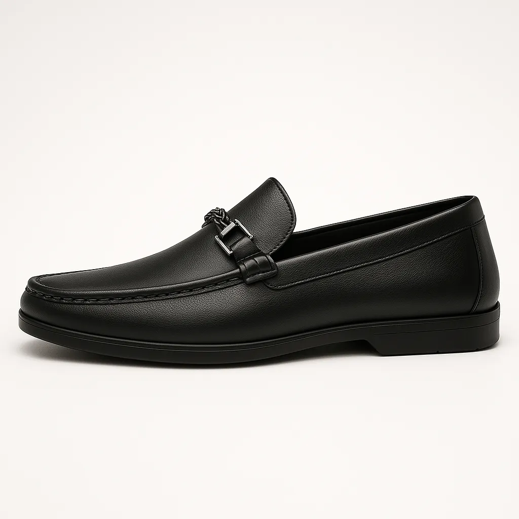 LumiNovi | The Business Leather Loafers