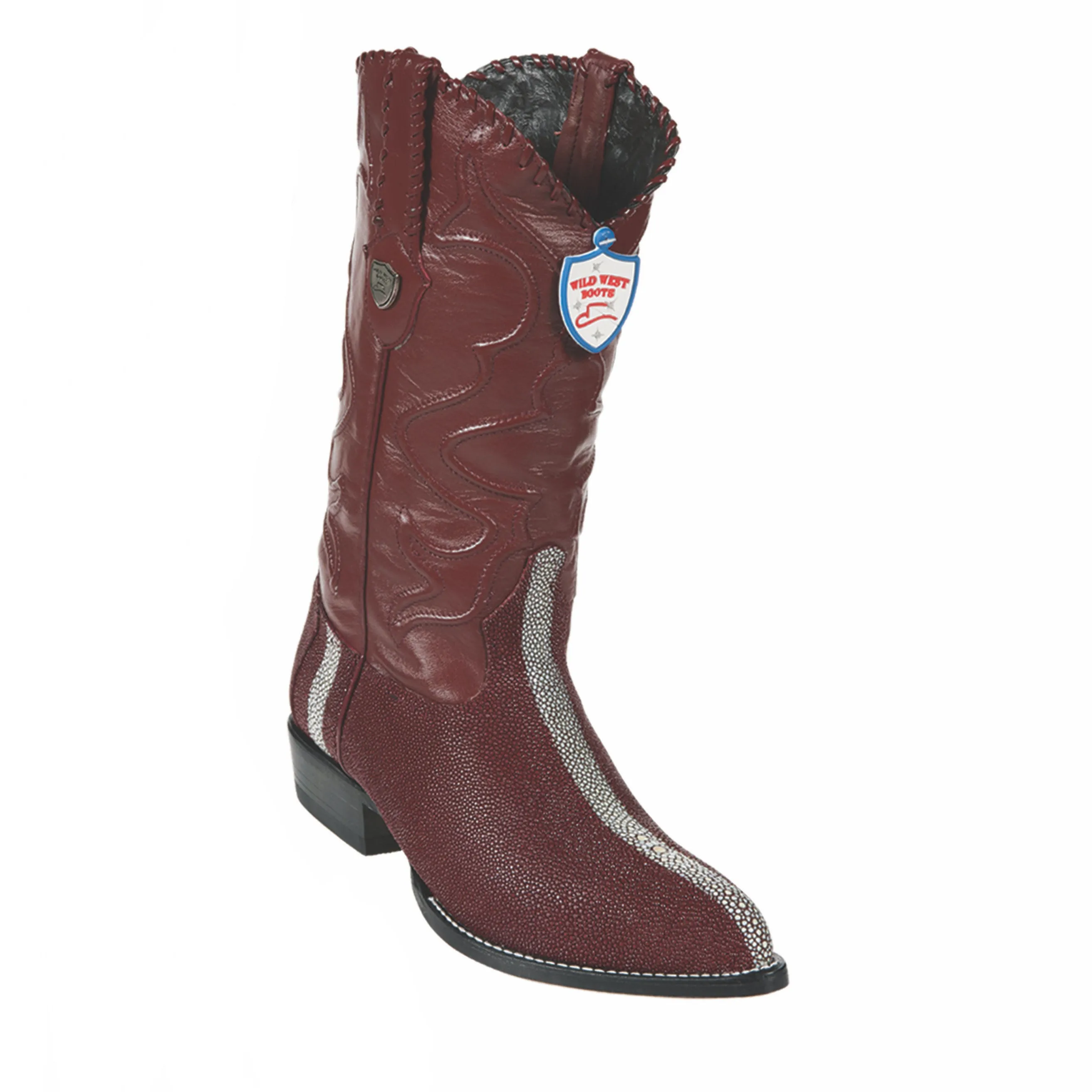 Men's Wild West Stingray Rowstone Finish Boots J Toe