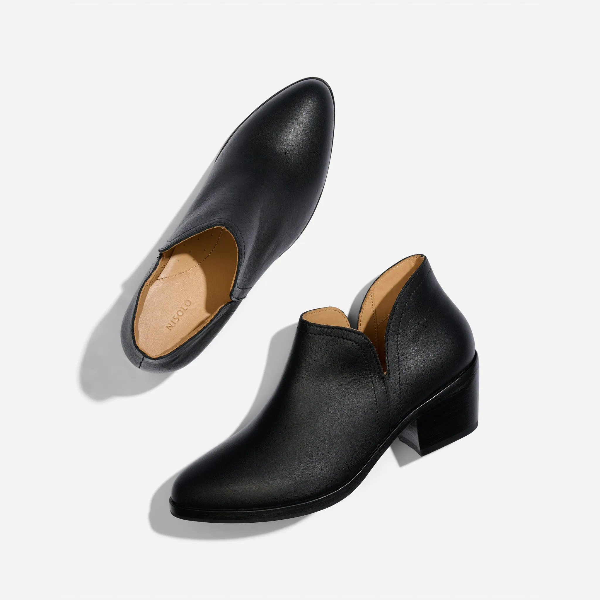 Mia Everyday Ankle Bootie Black/Black