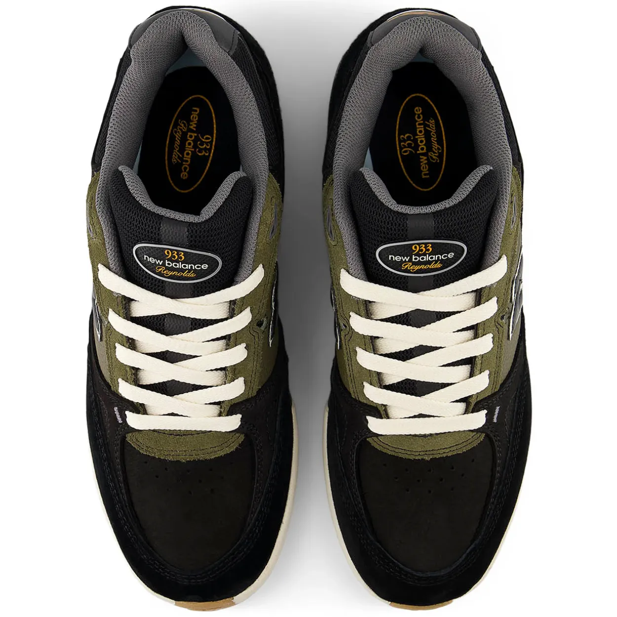 New Balance Numeric 933 NM933BST Andrew Reynolds Skate Shoes | Black & Olive