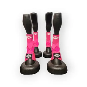Pink Pro Orthopedic Equine Sports Support Boots set of 4 - IN STOCK