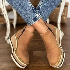 Sienna | Chic Platform Ankle Boots