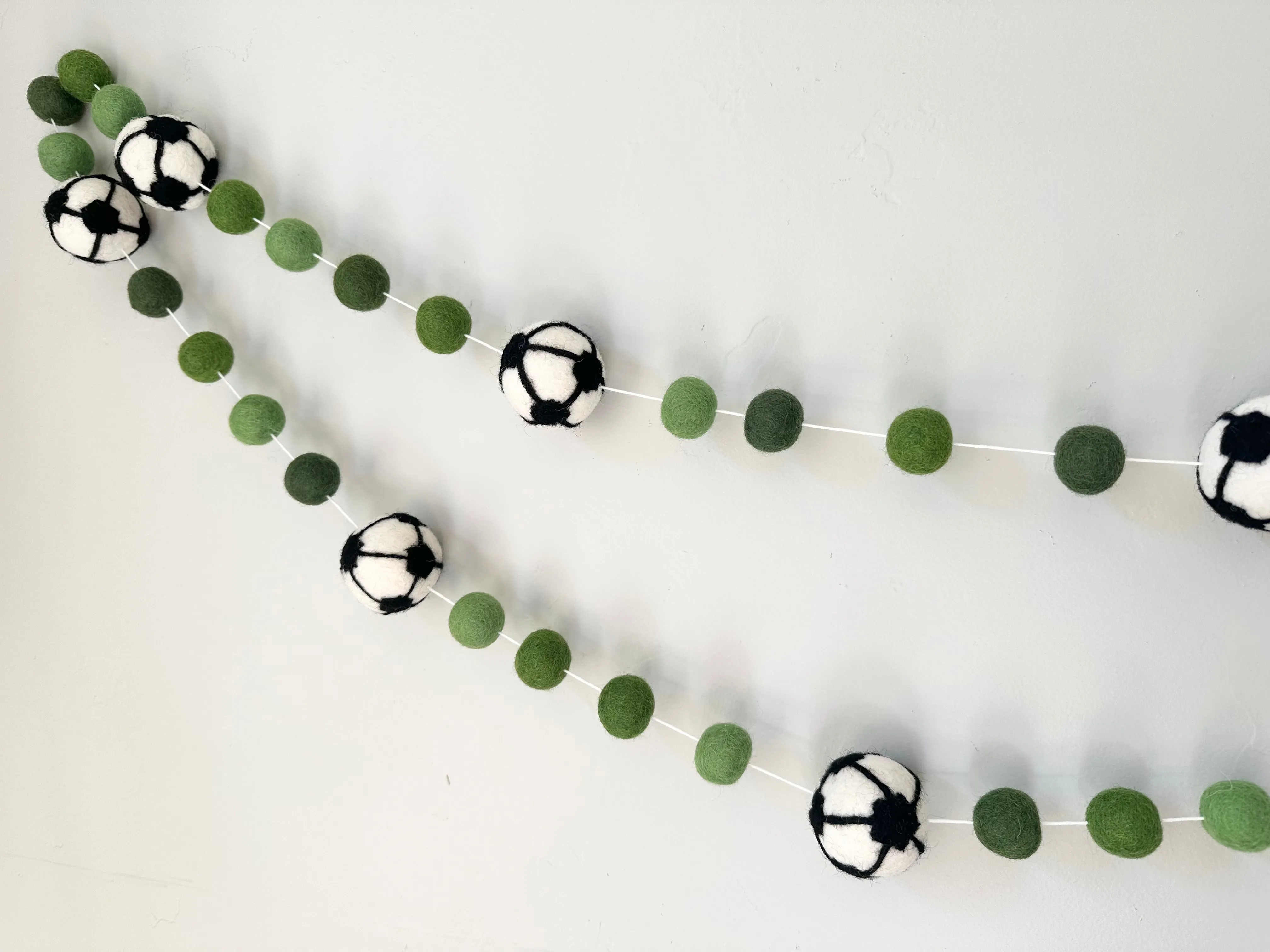 Soccer Field Garland