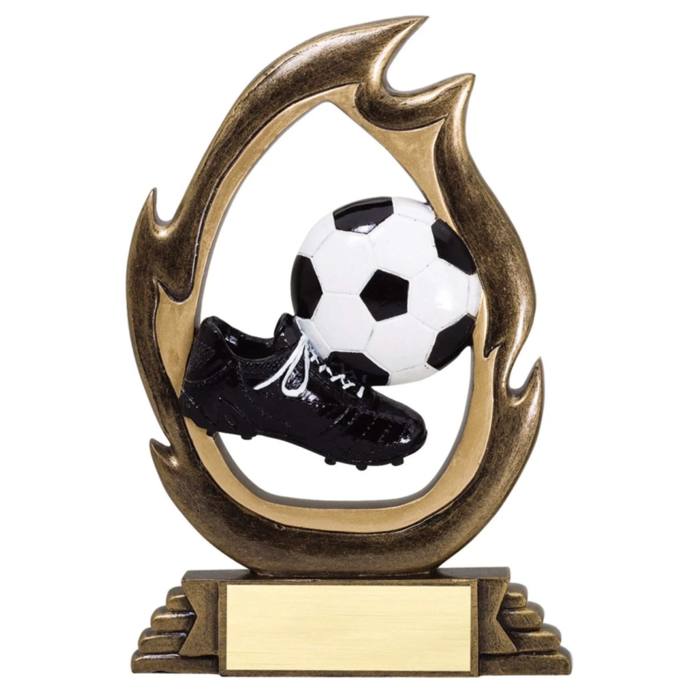 Soccer Trophy - Flame