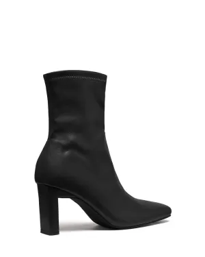Therapy Shoes Bette Black Smooth Sock Boots