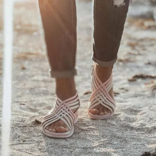 Waterproof, sporty step-in sandal