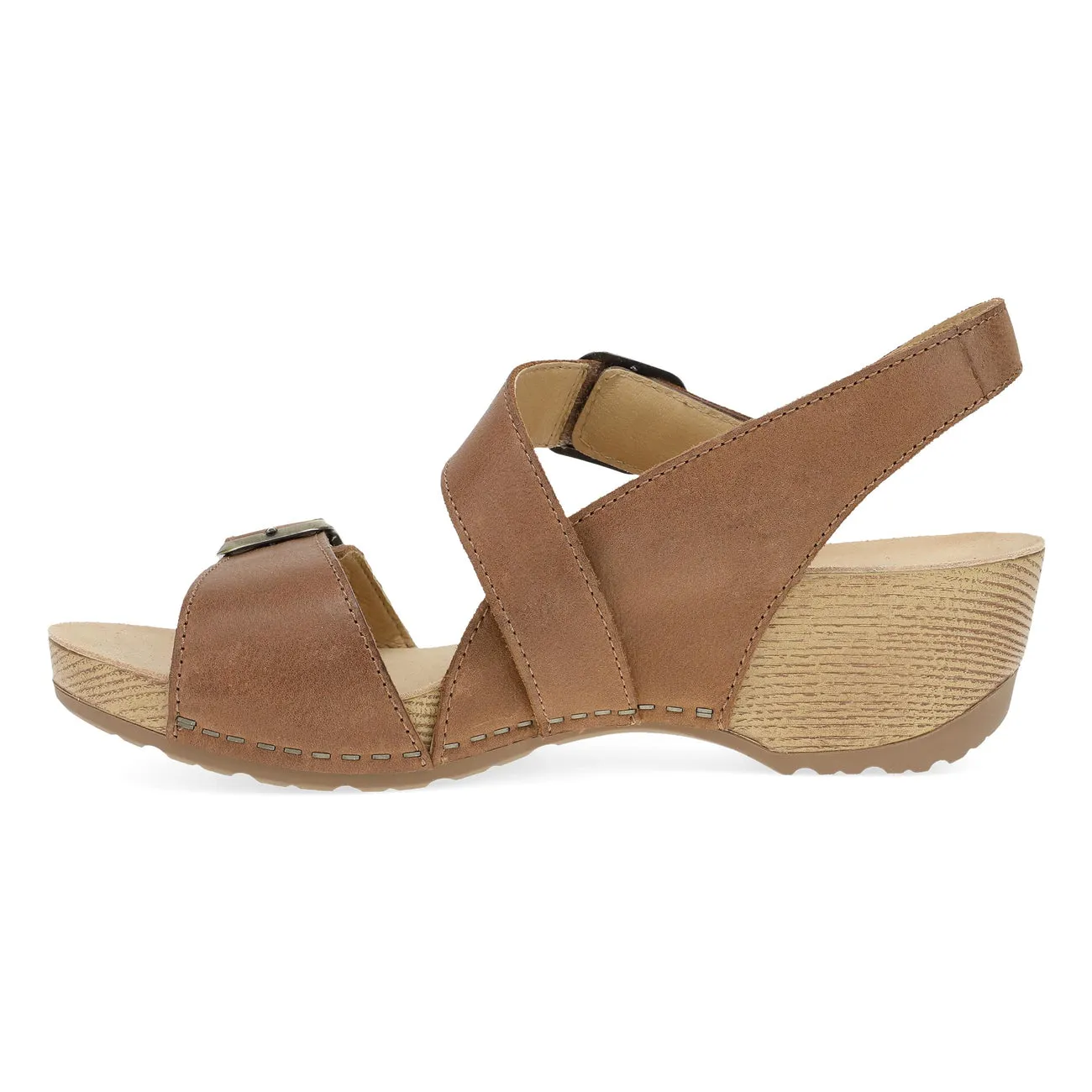 Women's Dansko Trinity 1716641600 Color: Tan Burnished Nubuck