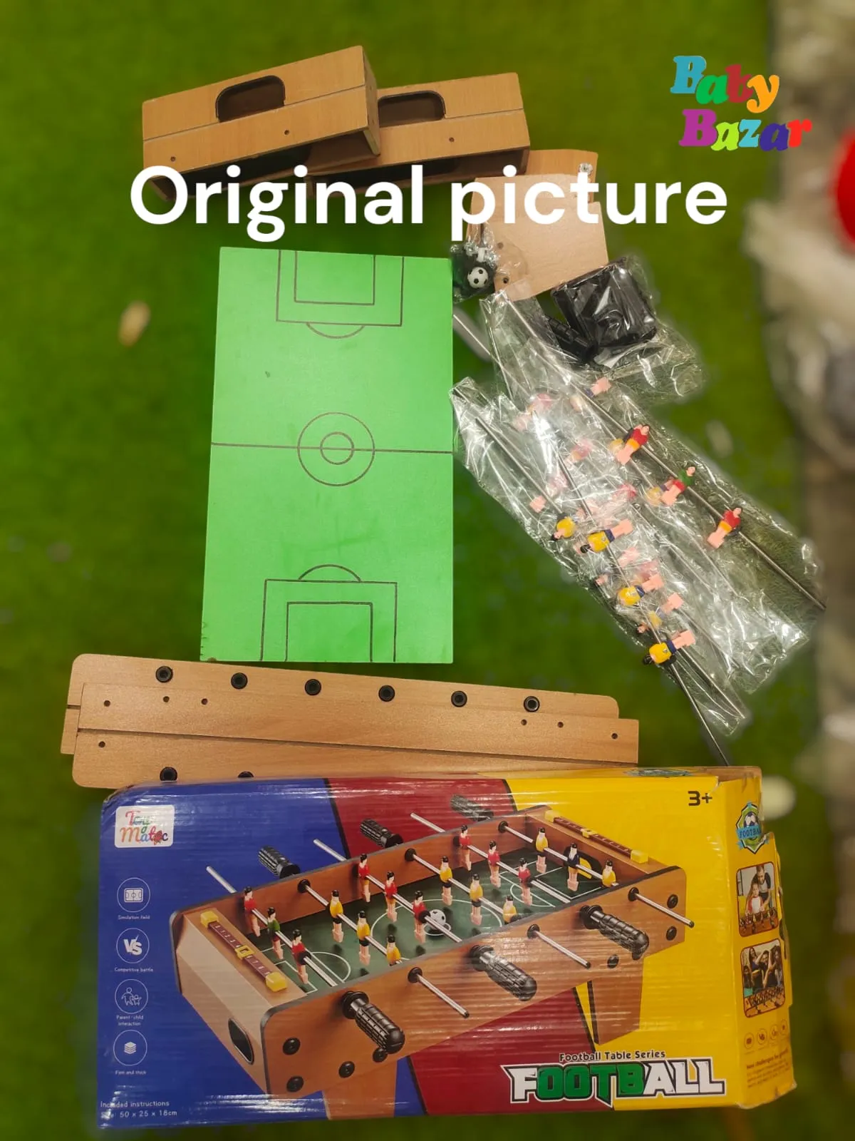 Wooden Soccer Football Game Best For Indoor Activity