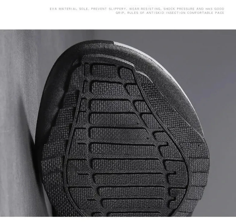 Woven Striped Lightweight Non-slip Comfortable Flip-flops