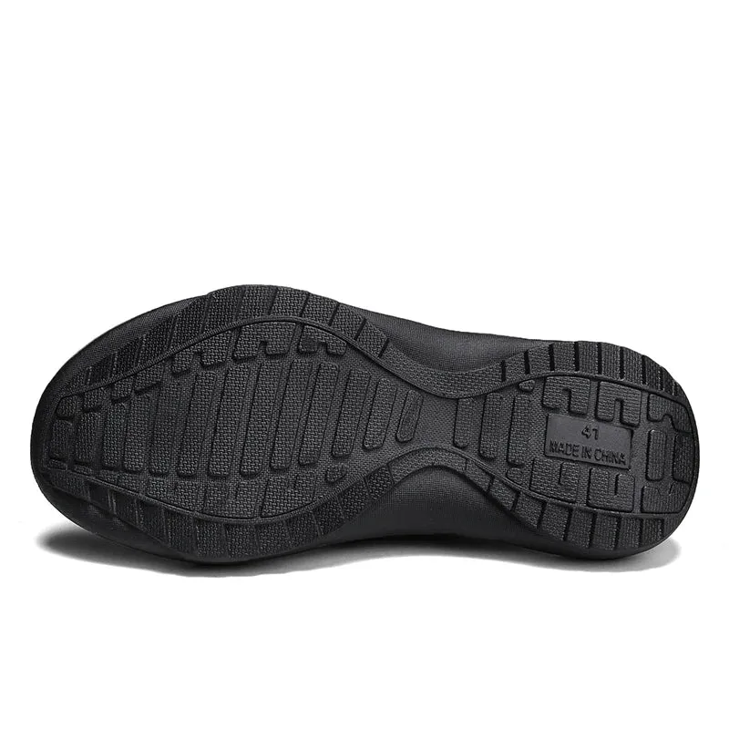 Woven Striped Lightweight Non-slip Comfortable Flip-flops